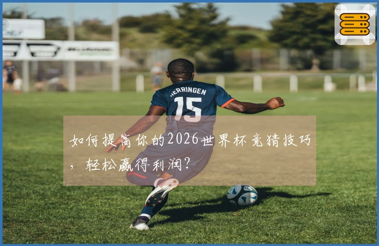 如何提高你的2026世界杯竞猜技巧，轻松赢得利润？